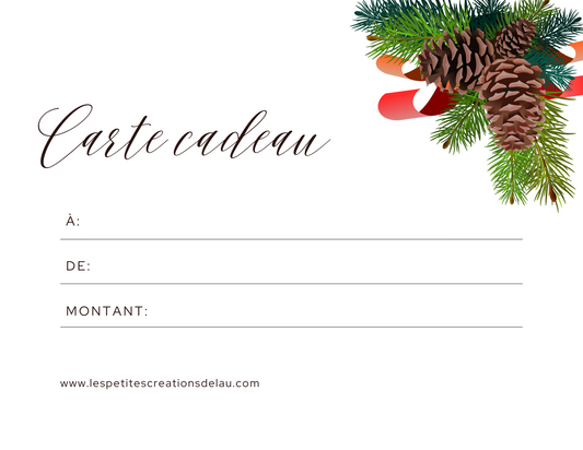 Carte cadeau